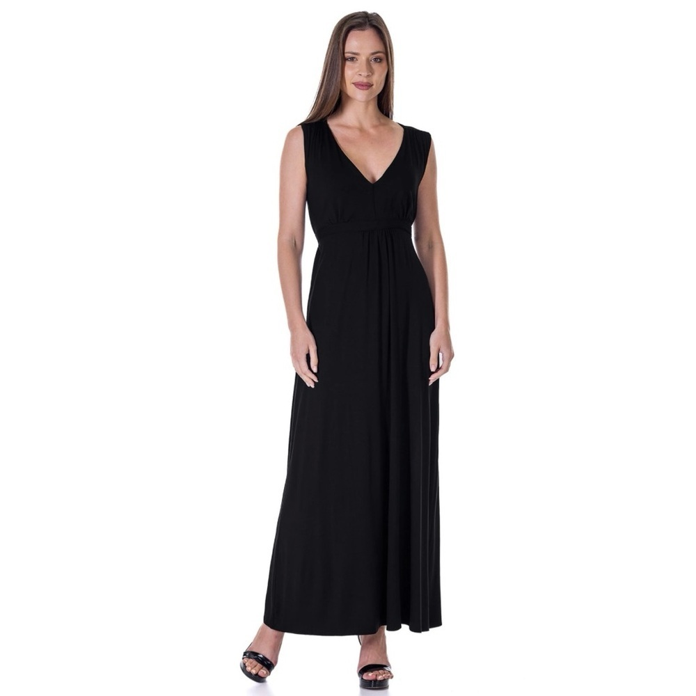 Women's Chicos size 3 (16) classic Pleated black sheath dress